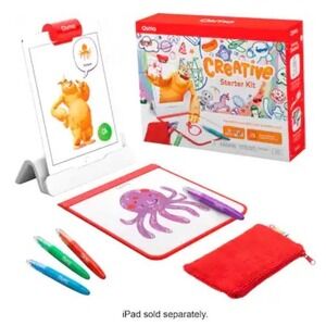 Osmo - Creative Play Starter Kit for iPad - 3 Games Educational Learning iPad